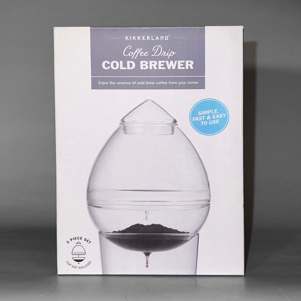 Clear Glass Cold Coffee Brewer